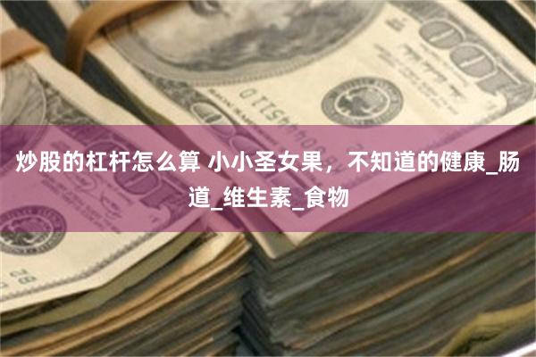 炒股的杠杆怎么算 小小圣女果，不知道的健康_肠道_维生素_食物