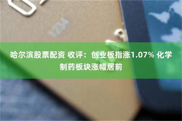 哈尔滨股票配资 收评：创业板指涨1.07% 化学制药板块涨幅居前